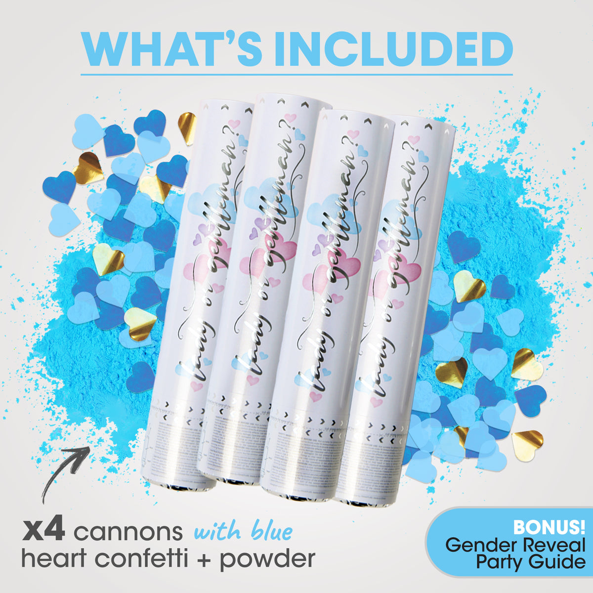 Konfettikanone Blau, XiXiRan Party Popper Rosa, Konfetti Pistolen Set, Konfettikanone Gender Reveal, Konfetti Geburtstag, Konfetti Popper Hochzeit, Konfetti Shooter, Konfettikanone Boy/Girl(Rosa*10